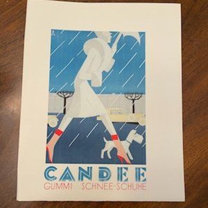 Vintage French print